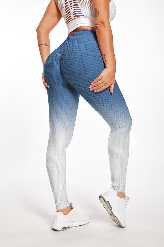 Digital Printed High Waist Stretch Yoga Pants