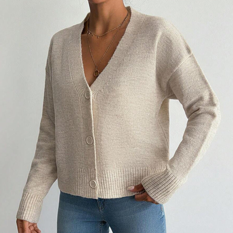 Long Sleeves Outer Match Women's Knitwear Sweater