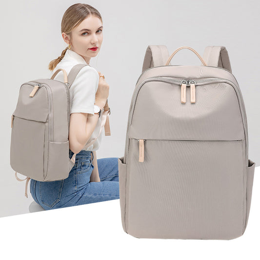 Women's Leisure Commuting Oxford Cloth Backpack