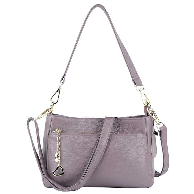 Women's Genuine Messenger Leather Shoulder Bag