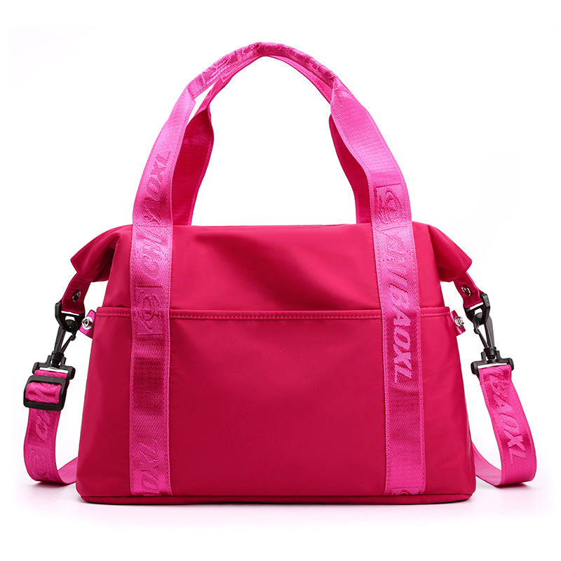Women's Casual Large Capacity Nylon Oxford Cloth Travel Shoulder Handbag