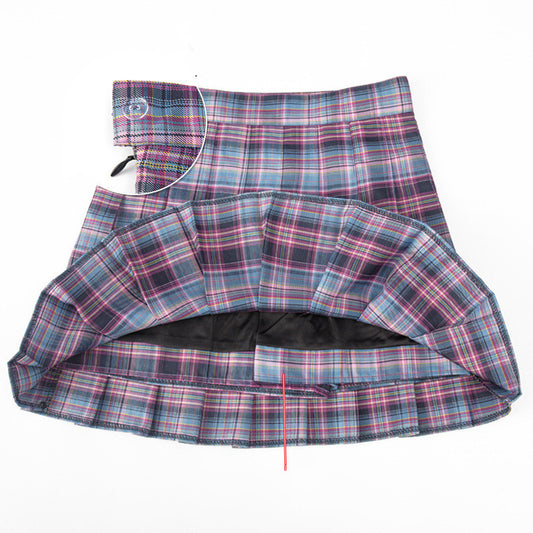 E-sports JK Plaid Pleated Skirt