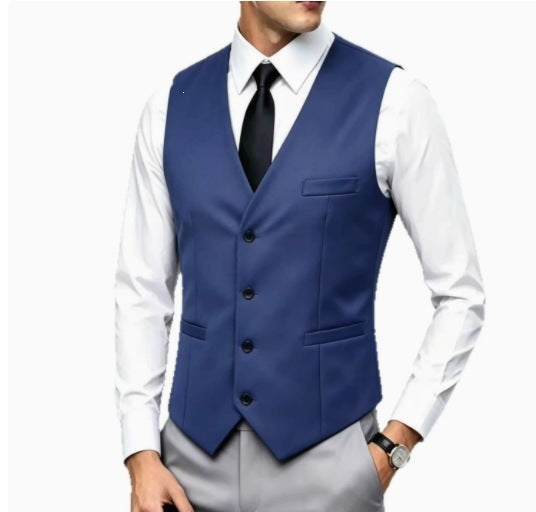 Men's Fashion V-Neck Casual Suit Vest