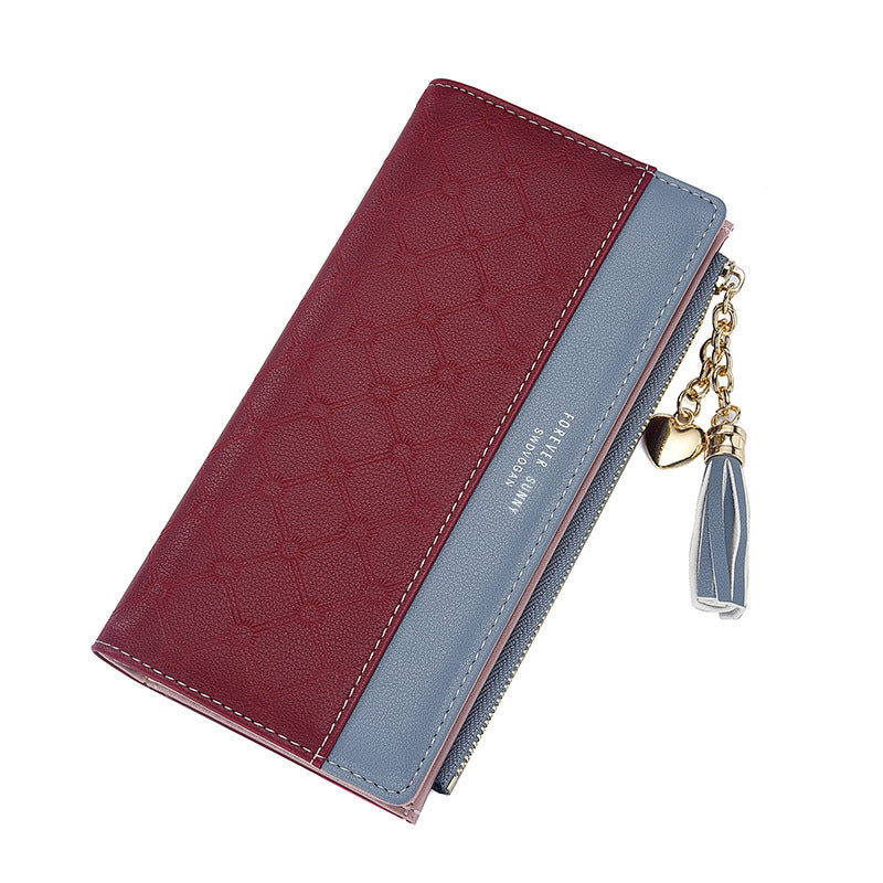 Ladies' New Long Zip Wallet