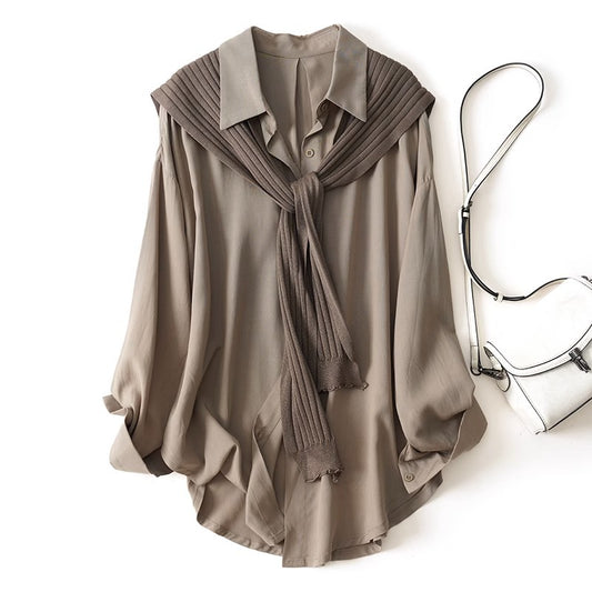 Two-piece Casual Loose Shirt