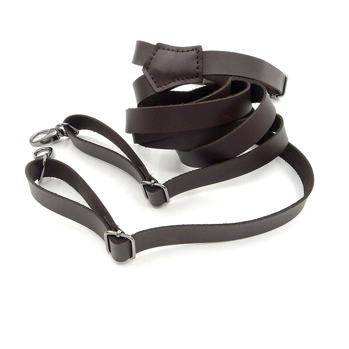 Full Leather Hook Buckle Suspender Belt For Men And Women