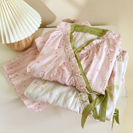 Womens Loose-fitting Long-sleeve Top And Pants Set