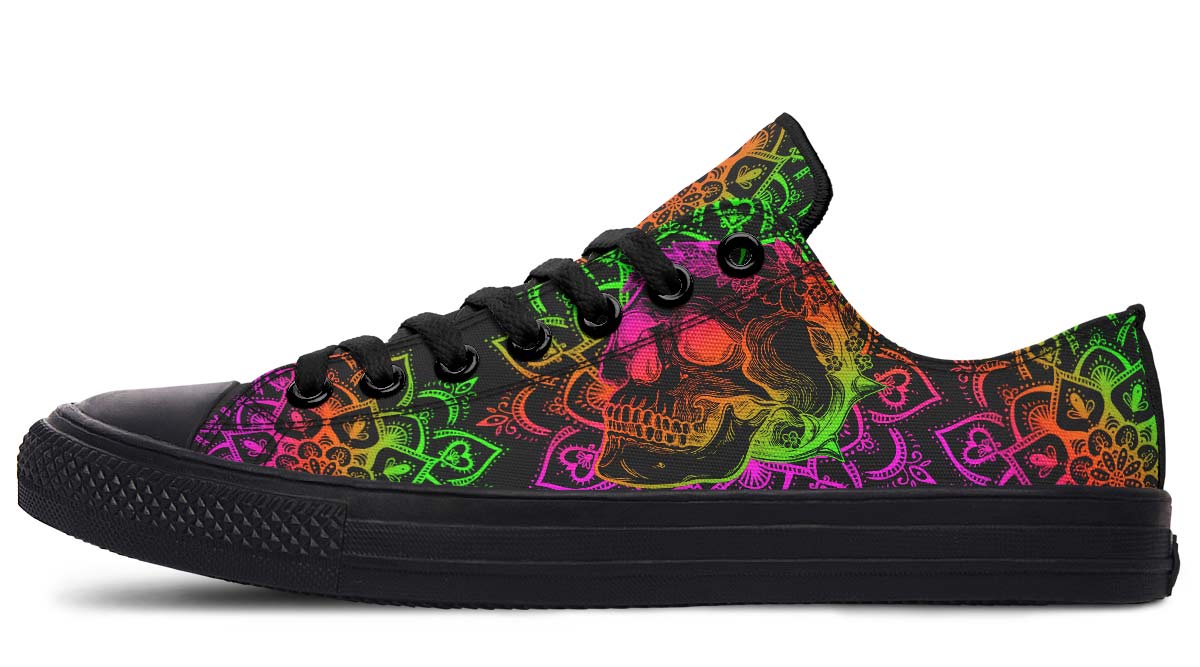 Fashion Print Couple Low-Top Canvas Shoes