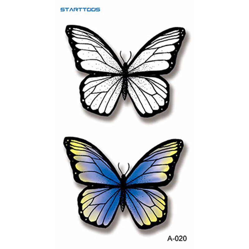 Simple Small Pattern Semi-permanent Tattoo Sticker