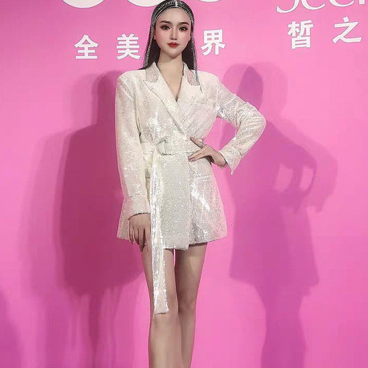 High-end Dinner Party Queen Style Coat For Women