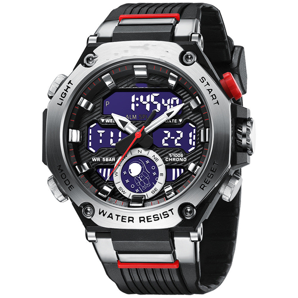 Men's Fashion Casual Alloy Multifunctional Watch