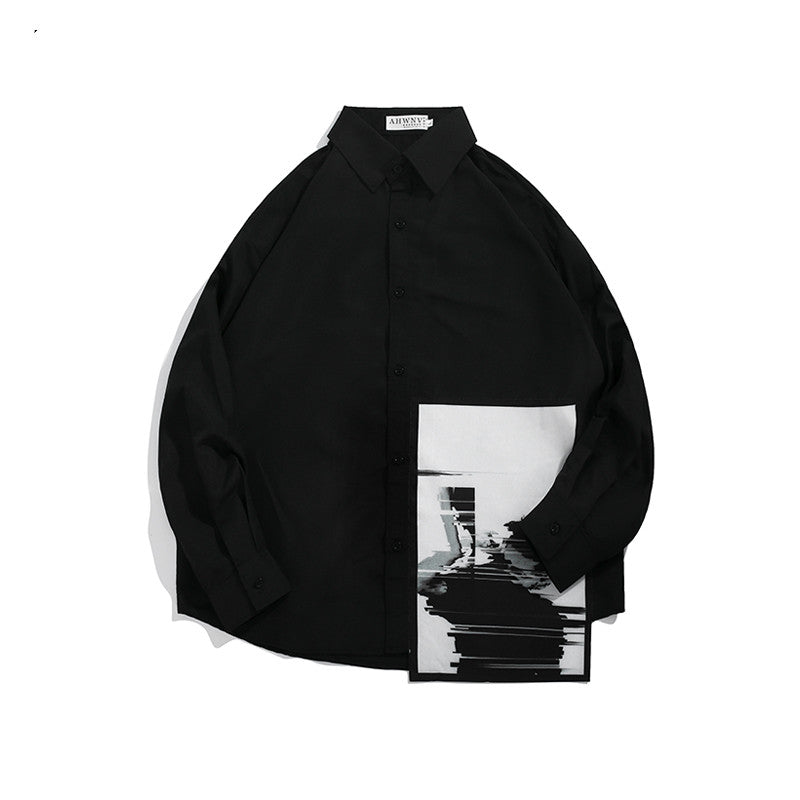 Youth Hong Kong Casual Loose Shirt