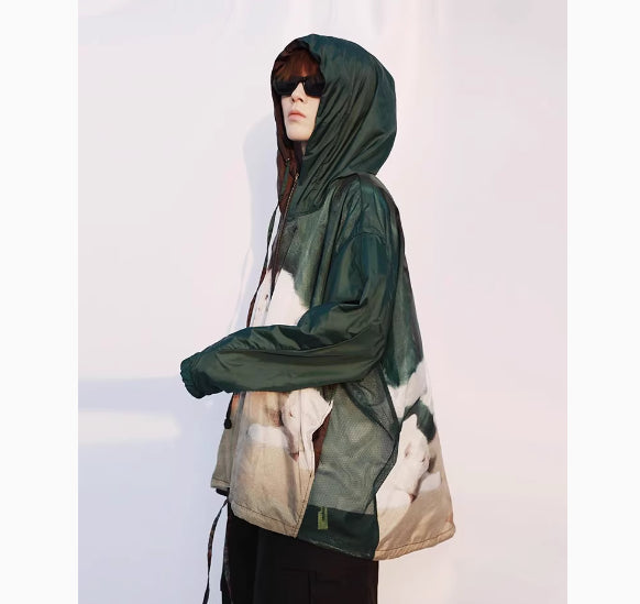 Summer Sun Protective Clothes Male UV Protection Outdoor UPF50