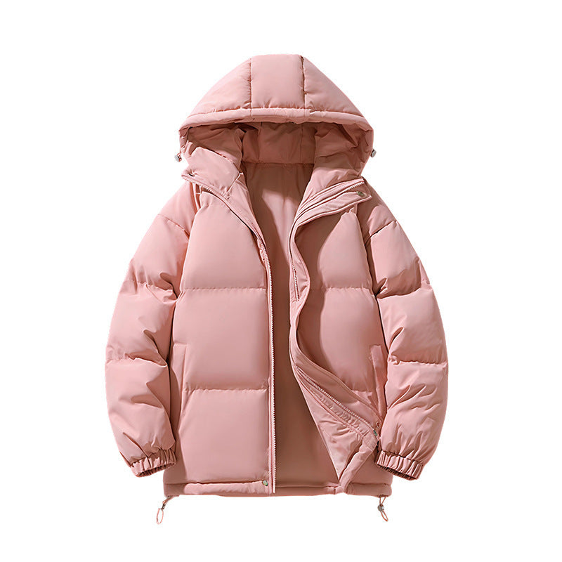 Winter Men's Cotton Hooded Loose Puffer Winter Coat