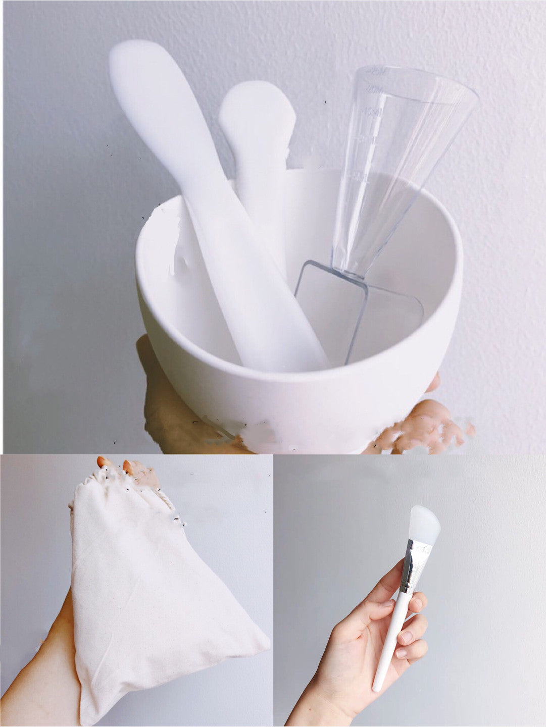 Dedicated Smearing Type For Facial Mask Brush And Silicone Mud Mask
