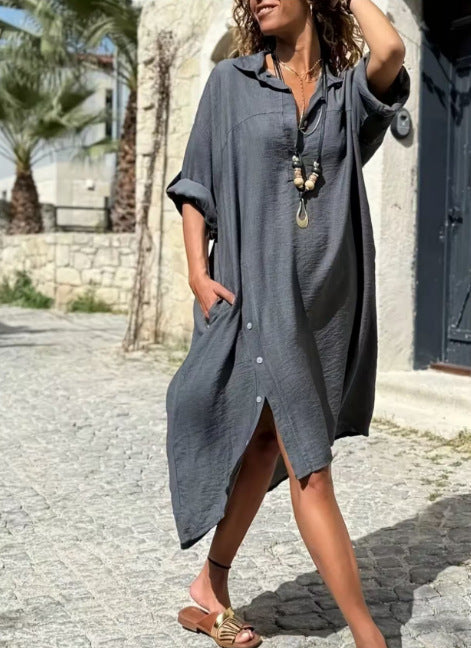 Stylish Minimalist And Relaxed Fit Womens Dress