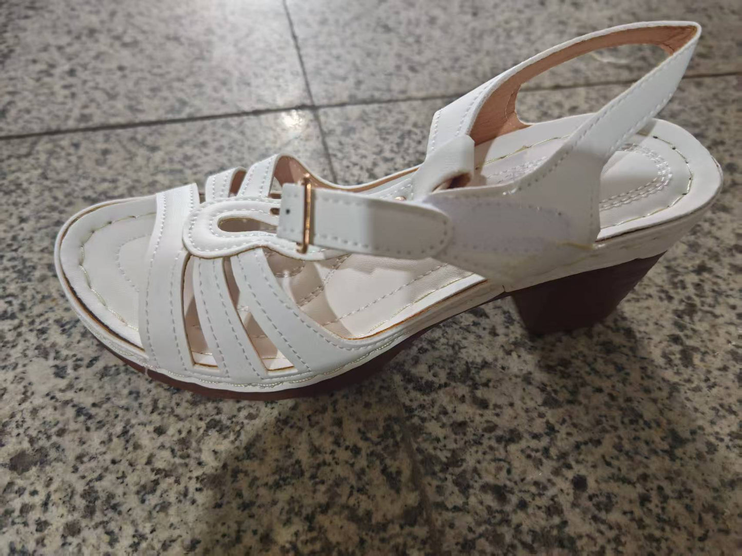 Peep Toe Wedge Platform Women's Sandals