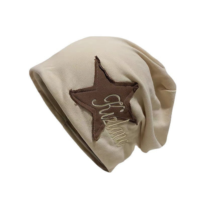 XINGX Patch Pile Heap Cap Letter Embroidery Toque