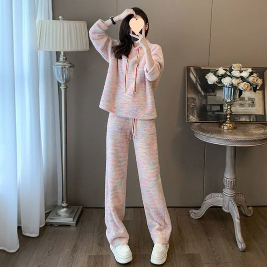 Hong Kong Style Fashion Casual Exercise Suit