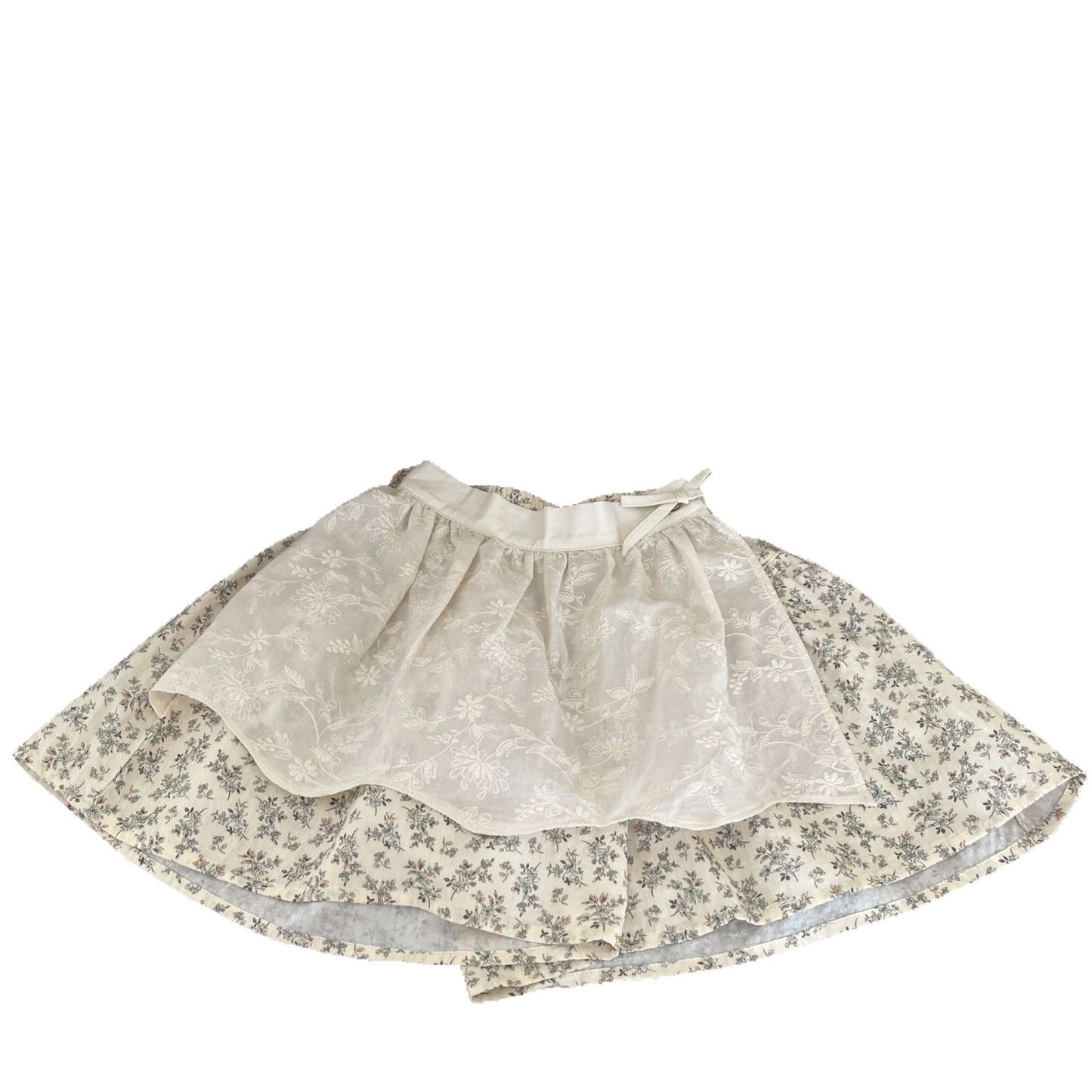 Pastoral Style Culottes Baby Lace Pants