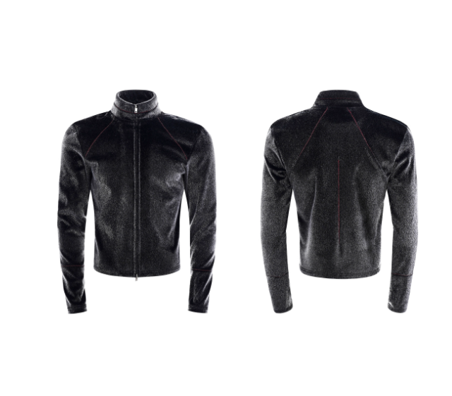 Mens Horsehair Fur Jacket For Winter Warmth