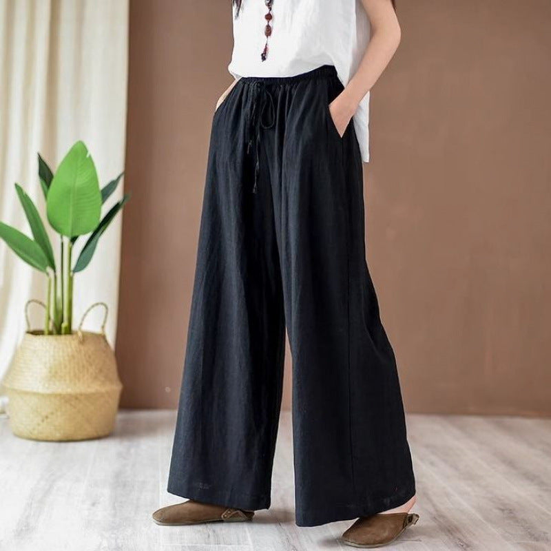 Women's Artistic Retro Loose All-matching Casual Pants