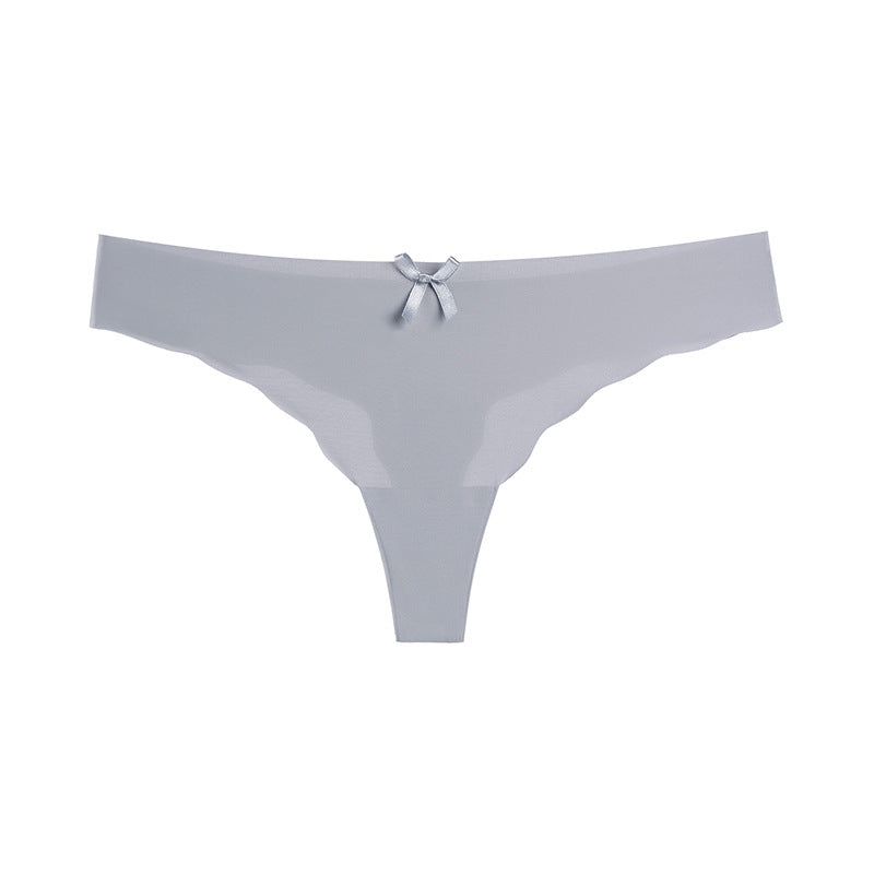 Women's Thong Elastic One-piece Seamless T-pants