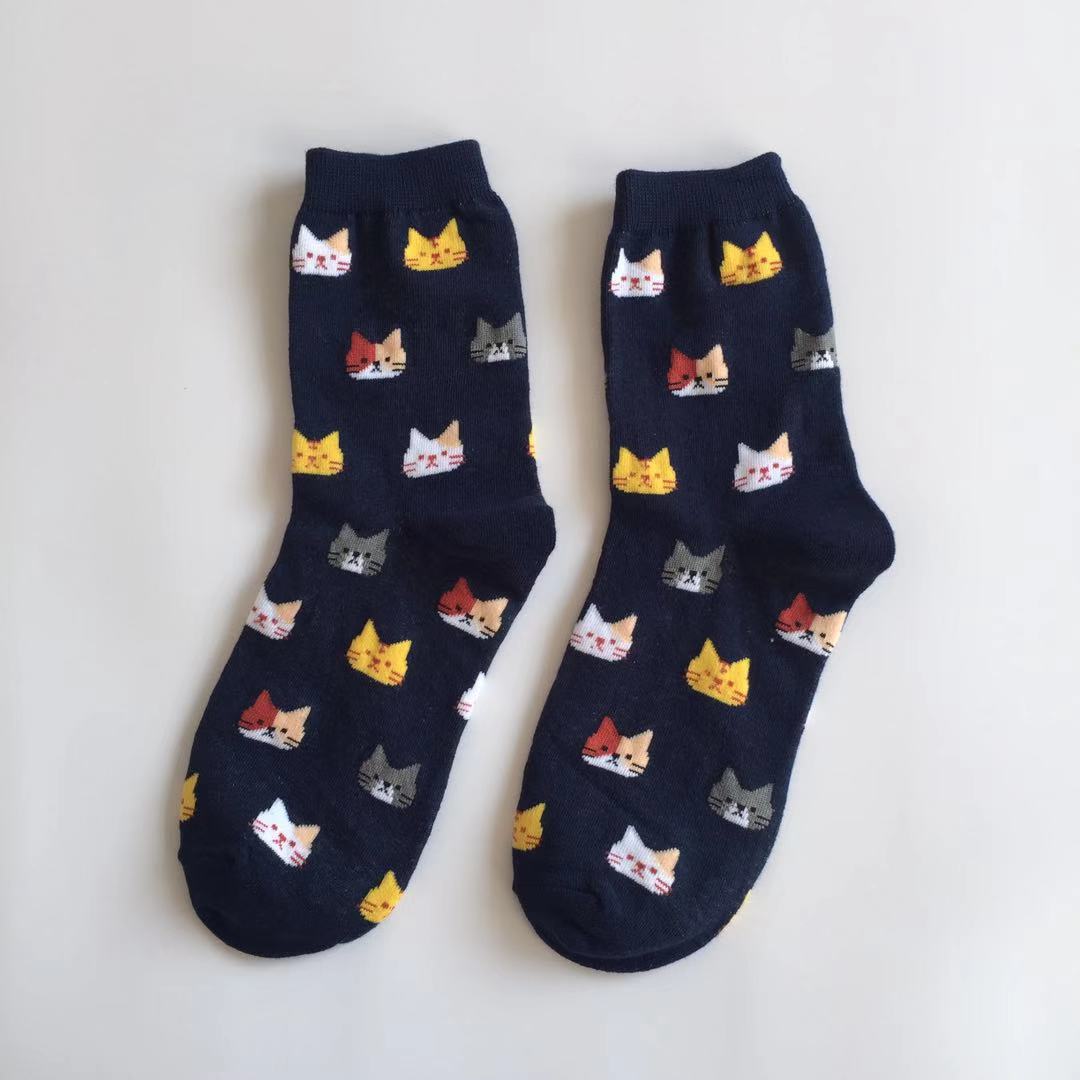 Women's Cartoon Cotton Socks