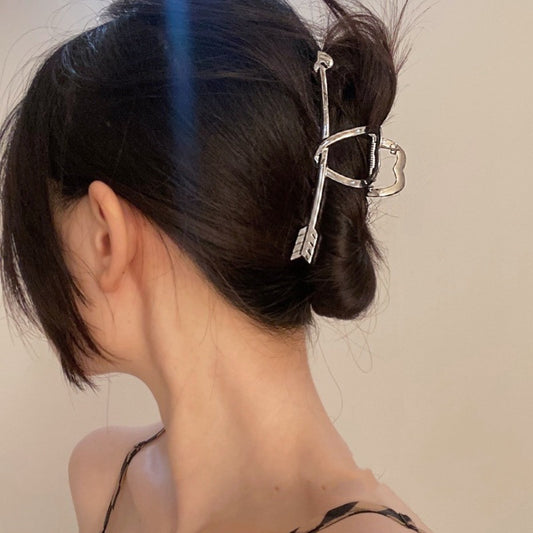 The New One Arrow Through The Heart Metal Gripping Headgear
