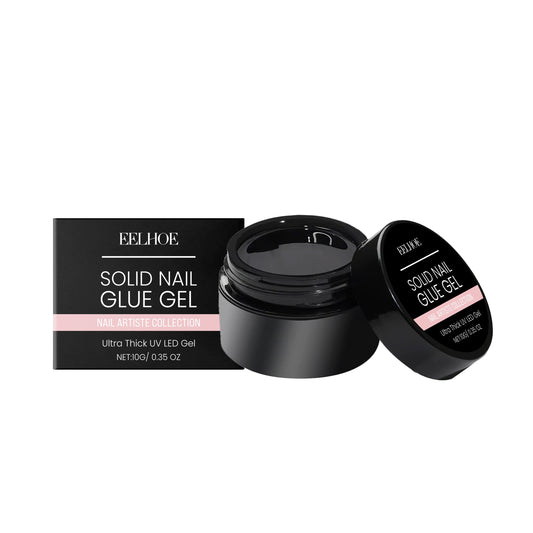 Solid Adhesive For Nail Plates Portable And Soft