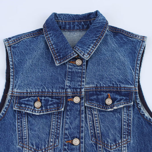 Women's Sleeveless Slim-fit Denim Dress