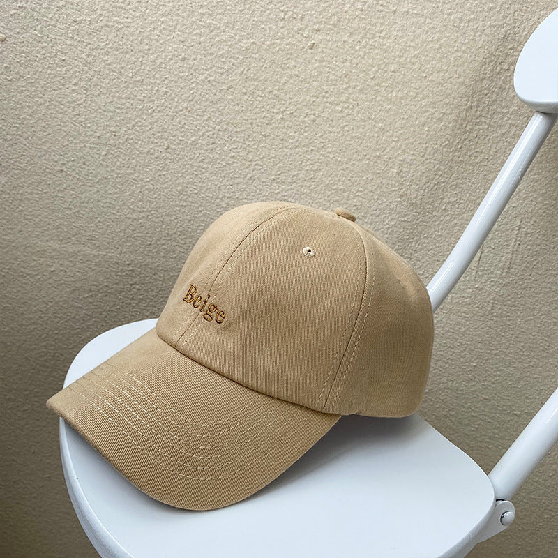 Summer Large Head Circumference Thin Shade Ladies Hat