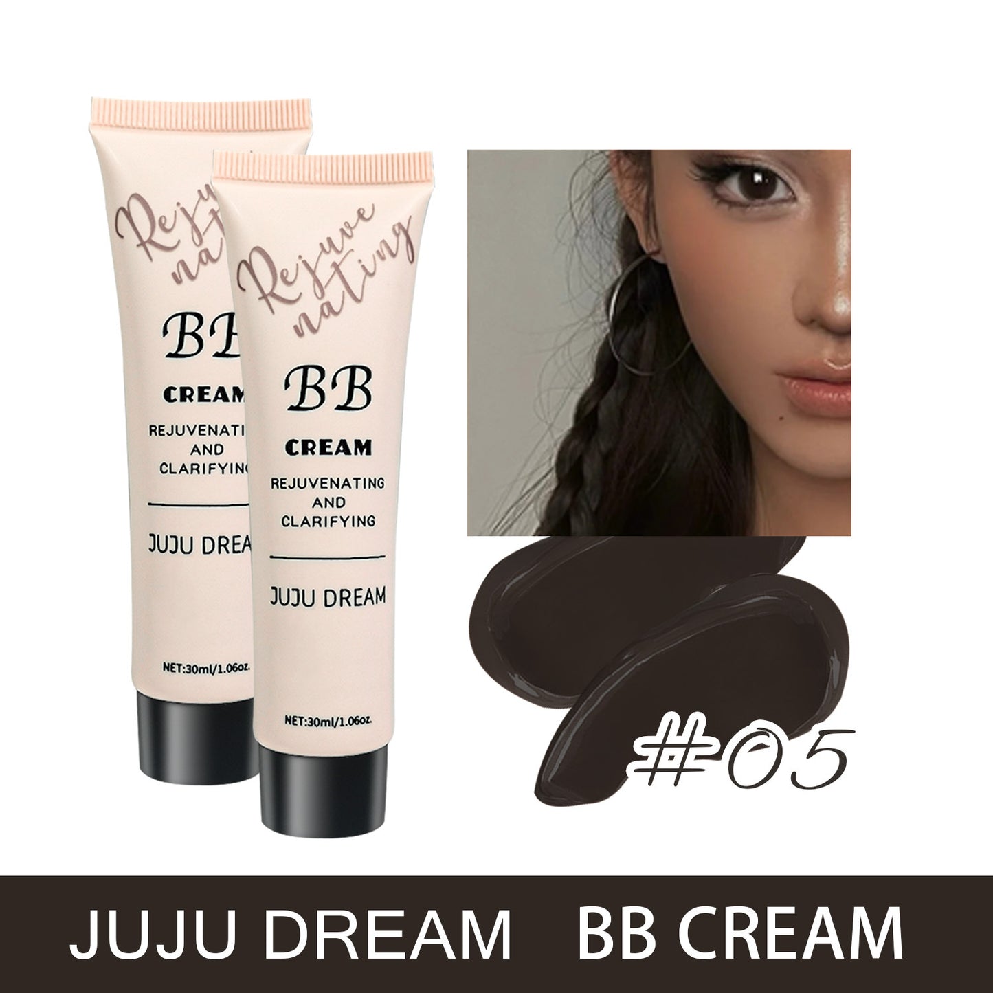 Brightening Skin Color Waterproof Smear-proof Natural Makeup Isolation Make-up Primer BB Cream