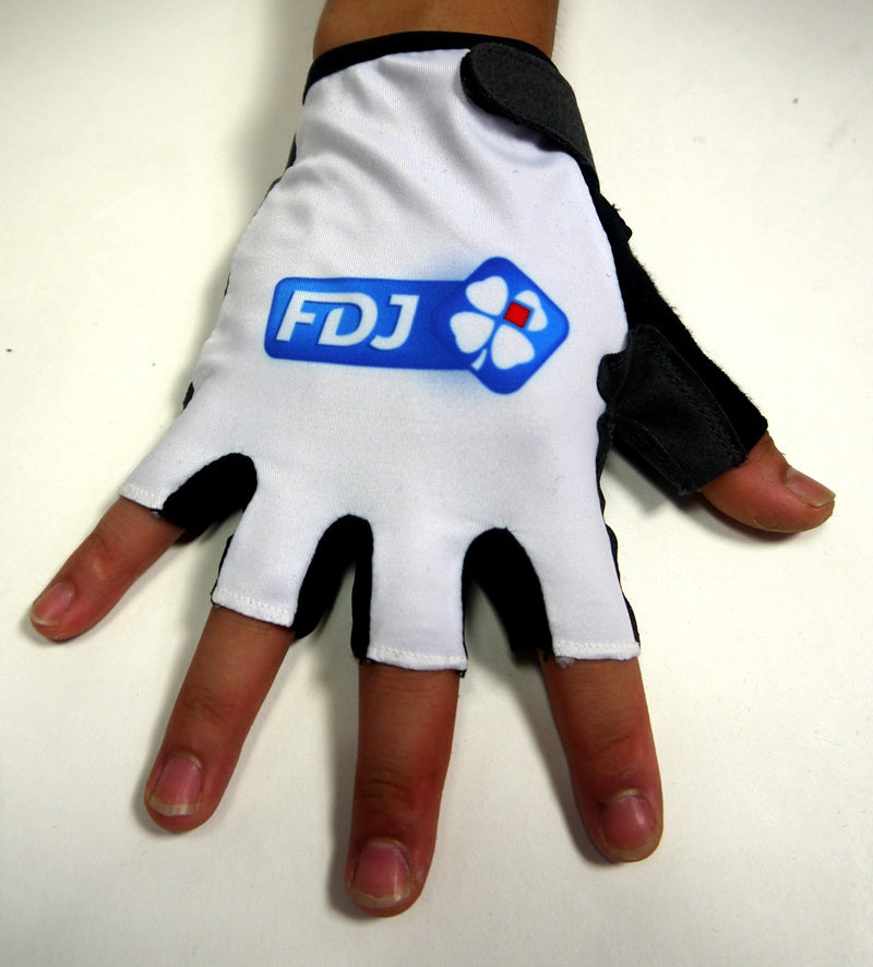 Tour De France Edition FDJ Short Finger Cycling Gloves