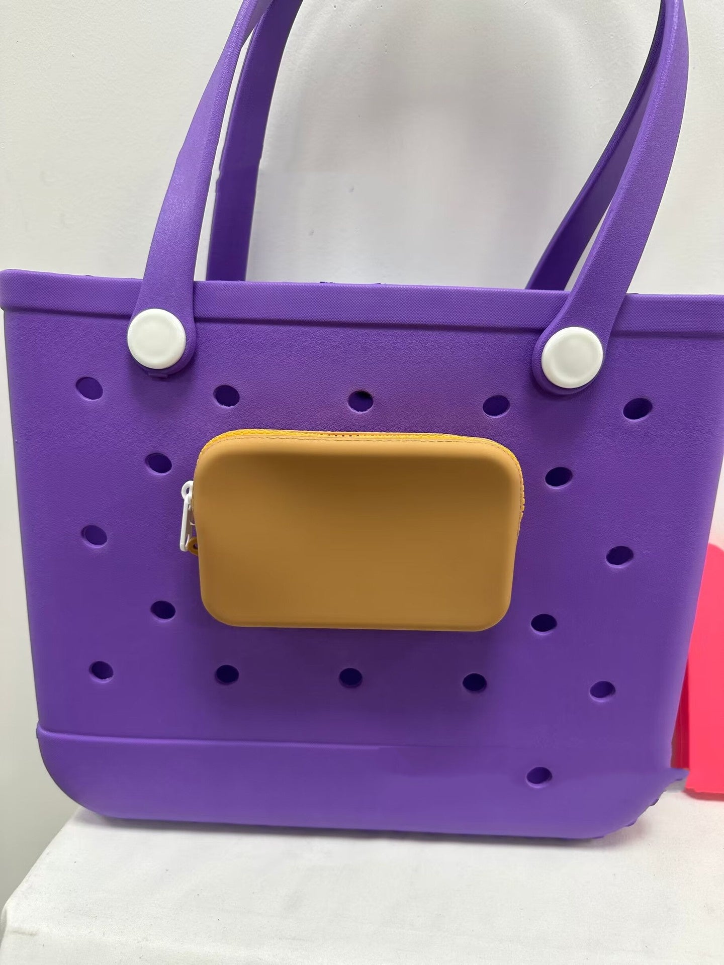 Creative Solid Color Silicone Storage Bag