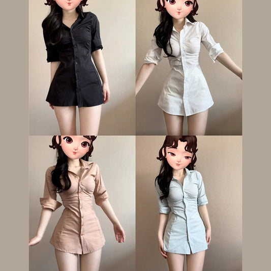 Elegant High-end Fitted Blouse For Summer