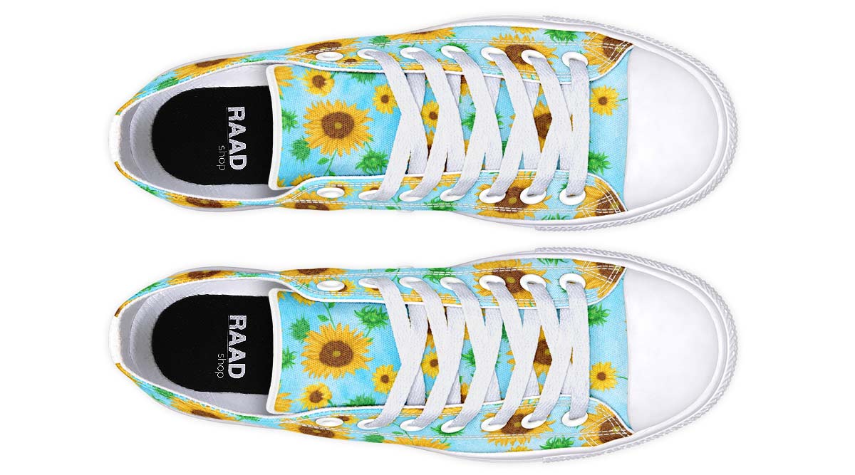 Fashion Print Couple Low-Top Canvas Shoes