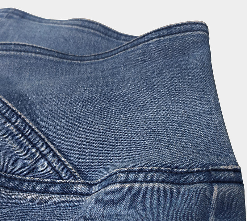 High Waist Jeans Women's Street Hip Lift
