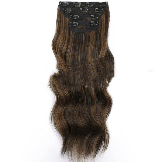Female Occidental Clip Chemical Fiber Replacement Wig Film