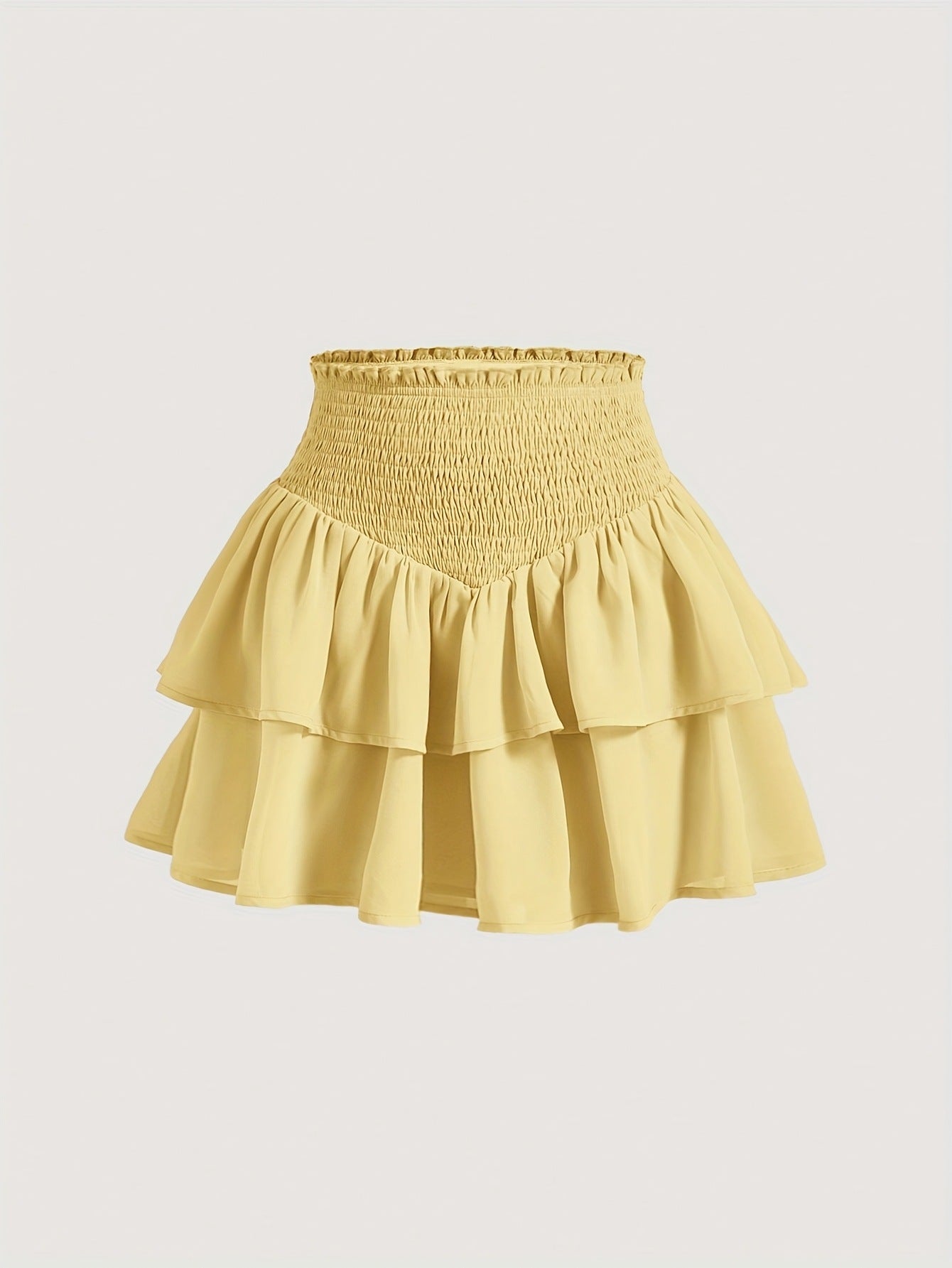 Puff Short Skirt Ballet Cake Dress High Waist Slimming