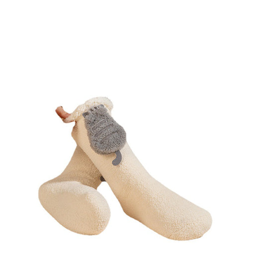 Smart Feet Warmer Electric Heating Socks Warm And Cute