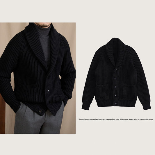 Casual Warm And Stylish Mens Commuter Sweater Cardigan