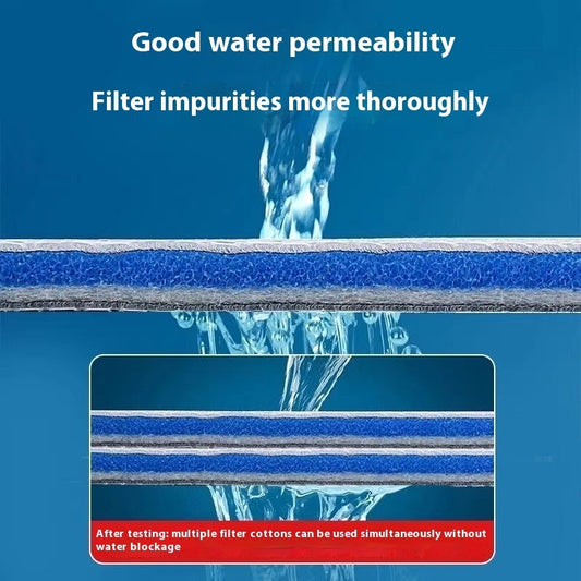 Fish Tank Filter Cotton Special Filter Super Water Purification Biochemical Sponge Purification Thickening Filtration