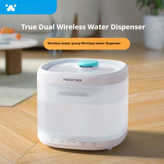 Pet Small To Big Cat Unplugged Pet Drinking Water Apparatus