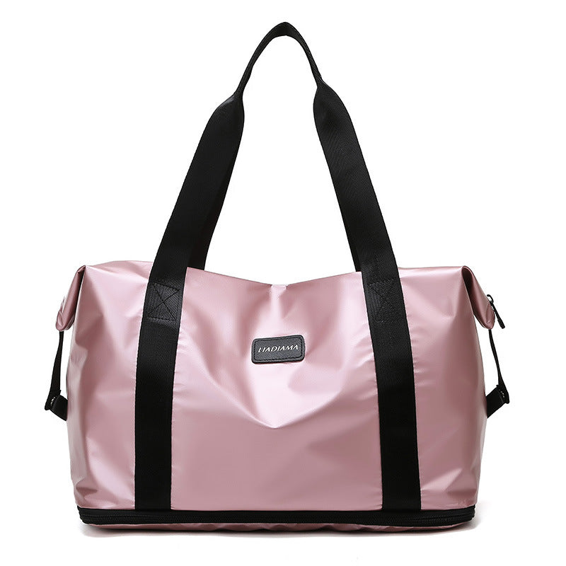 New Single-layer Expandable Trolley Travel Handbag