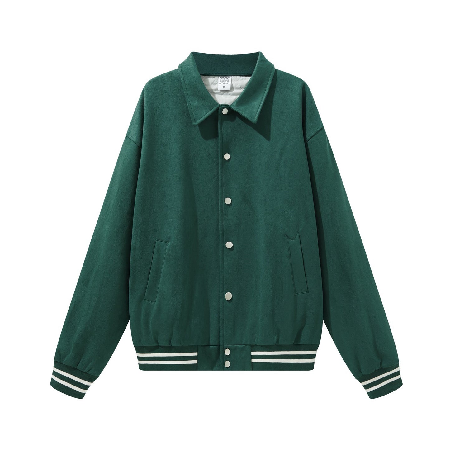 American Suede Lapel Jacket Bomber
