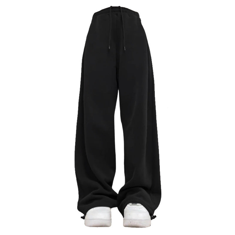 Female Ankle-tied Loose Casual Sweatpants
