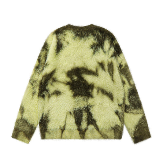 Retro Atmosphere Design Loose Sweater Sweater