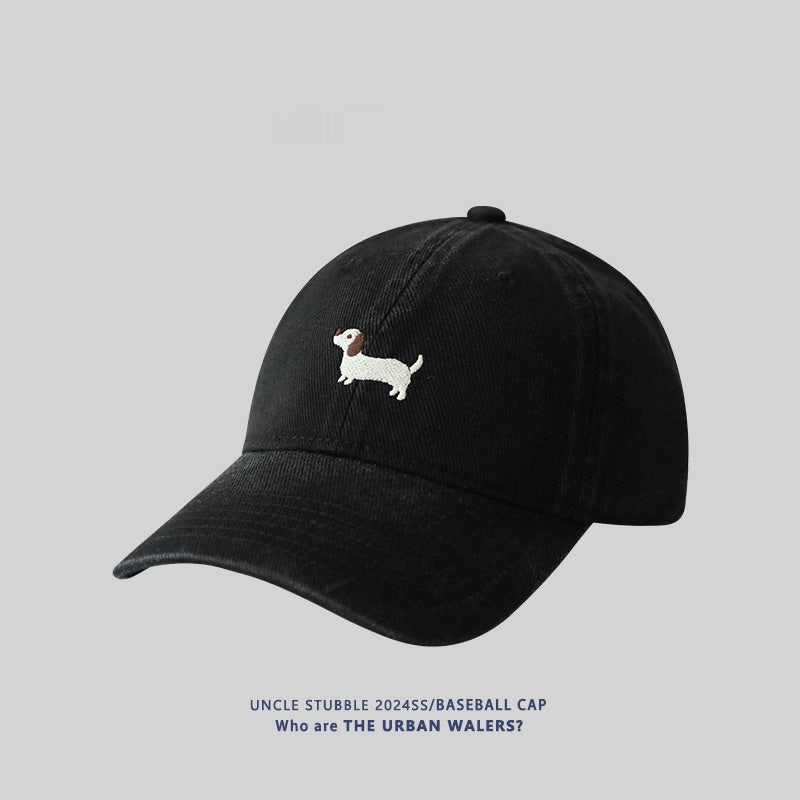 Dachshund Embroidered Baseball Cap For Women Versatile And Easy To Style