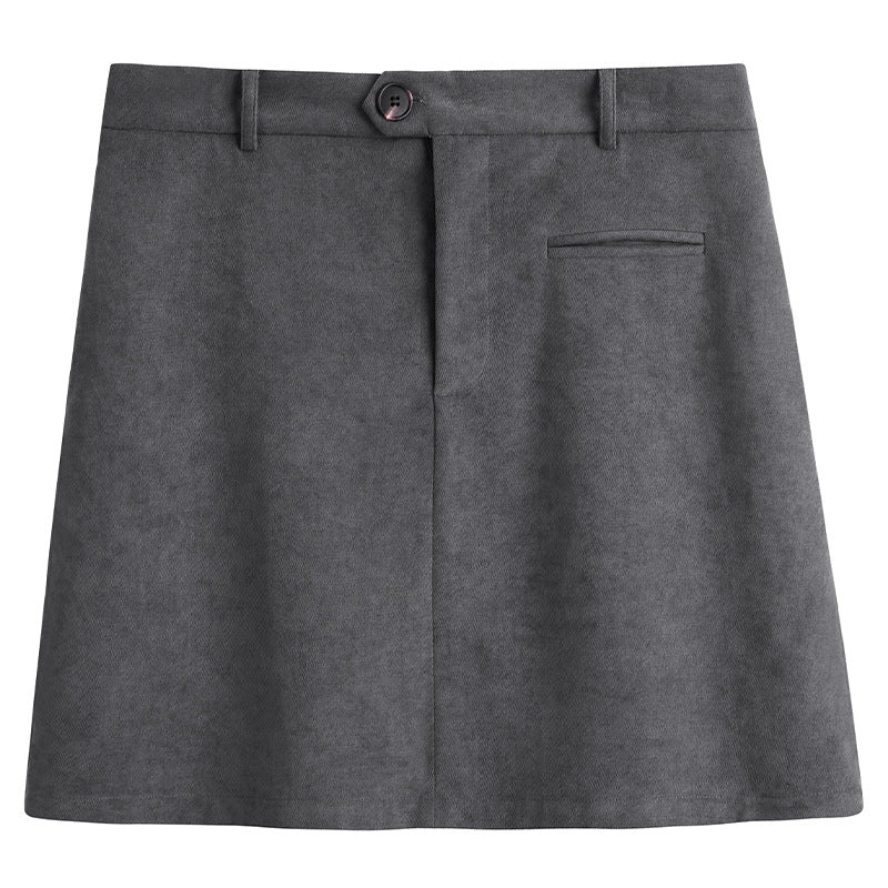 Sweet High Waisted Skirt Women's Plus Size Spring Casual